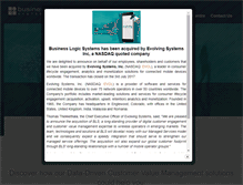 Tablet Screenshot of businesslogicsystems.com